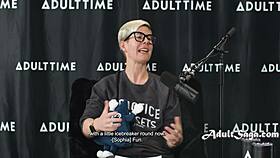 podcast interview with gorgeous redhead sophia locke