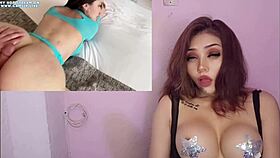 Mexicana Tetona Caliente Cogiendo con Fan Suertudo en POV Creampie