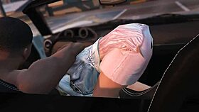 I got a hooker service in GTA 5 as Franklin