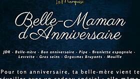 belle-maman danniversaire french audio porn step-mom doggystyle bent over european mommy 😈