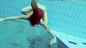 Anna Netrebko Enjoys Softcore Underwater Swimming