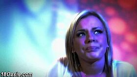 The teen 18+ got caught and ended up in a wild voyeur encounter.