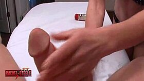 hj172 shows rachel steele and keri lynn sharing a big cock in vintage homemade blowjob action