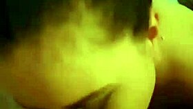 kandy kane, the chubby sri lankan wife, performs deepthroat blowjob. she's a whore in this amateur scene