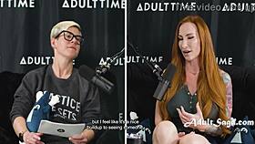 podcast interview with gorgeous redhead sophia locke