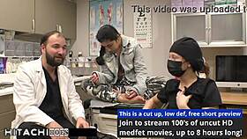 Doctor Tampa gives freshman Jasmine Rose a mandatory hitachi orgasm