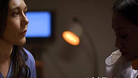 Asian doctor exploits lesbian nurses in hospital to cover up crush