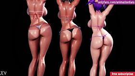 the most attractive girls in animation