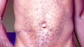 Lonely African Man Groping His Monster Cock And Ass After Naked Dancing