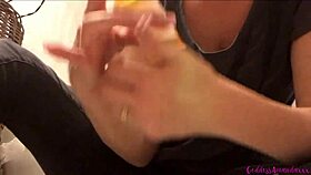Goddess Amanda Gives Foot Fetish Instructions! Worship Her Toes.