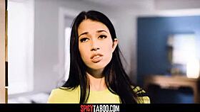 pervy stud fucks stepbrother's cheating girlfriend hard 😈