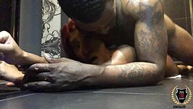 Rome Major in a wet shower scene with deepthroat action