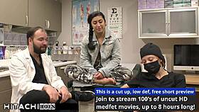 Doctor Tampa gives freshman Jasmine Rose a mandatory hitachi orgasm