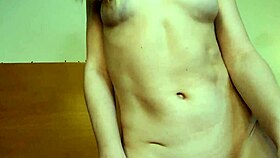 Horny Cute Girl Joins Big White Cock And Orgasms On Him