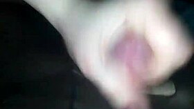 amature cum in pantyhose fast handjob