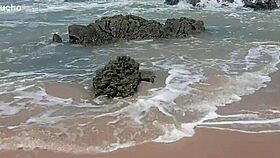 Yuri And Her Husband Show Off On Nudist Beach