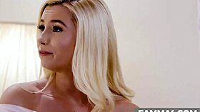 Blonde Teen's Tight Virgin Pussy Massage!