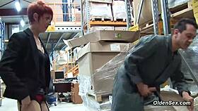 mature redhead lady katy morlait anal fucked by big dick in condom