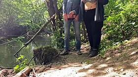 Can you believe this amazing handjob from mother-in-law?