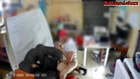 Backstage model gets fucked in quickie! So hot!