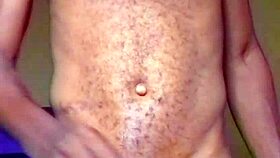 Lonely African Man Groping His Monster Cock And Ass After Naked Dancing