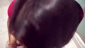 Big Ass Latina Deepthroats Huge Cock