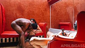 watch my bull fuck my ass and give cum facial