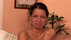 i'm sabina, a hungarian slut getting rough foreplay with dildo