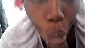 Pretty Teen Deepthroating Monster Cock With Spit Bubbles.