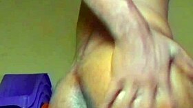 Lonely African Man Groping His Monster Cock And Ass After Naked Dancing