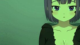 Vel's intense uncensored titty fuck with big cumshot.