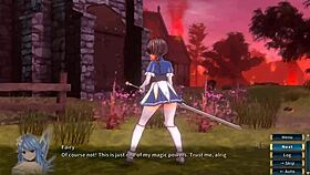 Holy Knight Ricca - Getting DRILLED By A ROCK COCK