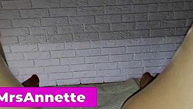 best femdom cuckold fulfills mistress wishes with pissing and pussy licking 😈
