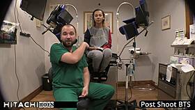 Freshman Gets Mandatory Hitachi Orgasm From Doctor-Tampa - Kalani Luana