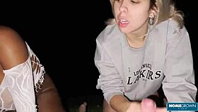 Scarlet Taylor And Busty Ebony Juliana Share Dicks In 4some