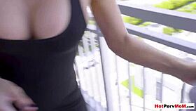 Almost Got Caught While Fucking My Russian Milf Stepmom With Big Tits