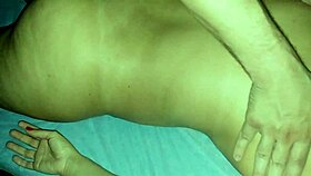 Horny housewife Karina gets naked at massage with Lucas