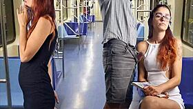 Safada Estudante Deixa Estranho Encoxar Sua Bunda Em Publico