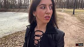 Cum On A Girls Face So She Could Walk Through The Park Covered In Sperm And Shock People - Cumwalk