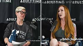 podcast interview with gorgeous redhead sophia locke