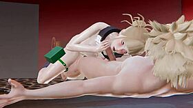 Boku No Hero Academia Hentai - Toga Jerks Bakugo's Dick And Rides It