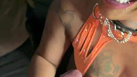 i suck big black cock bent over with wet pussy