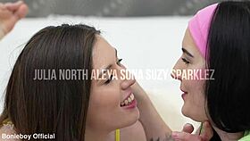 Stepmom finds out about the lesbian sport with her not daughter.