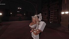 this hot blonde is getting a huge cock. she's riding it hard.