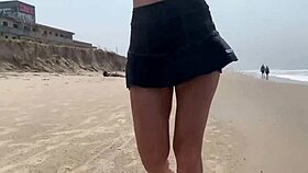 Why did she keep going with that public handjob on the beach until i exploded everywhere