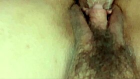 watch giant clit teased by husband's balls in closeup pov