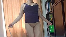 latina housewife flashes big ass naked halloween