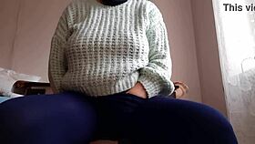 i indulge in risky self-pleasure at work in the office