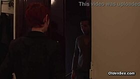 mature redhead lady katy morlait anal fucked by big dick in condom