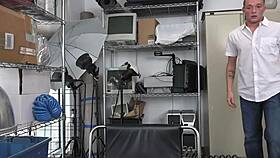 Casting agent interviews job seekers in hidden cam setup